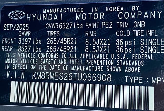 2026 Hyundai Palisade Calligraphy