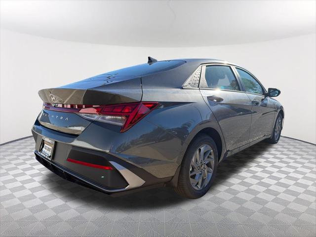 2026 Hyundai Elantra Hybrid Blue