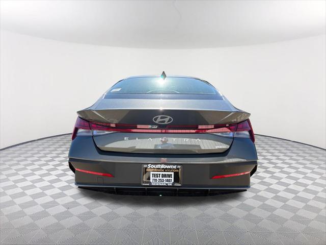 2026 Hyundai Elantra Hybrid Blue