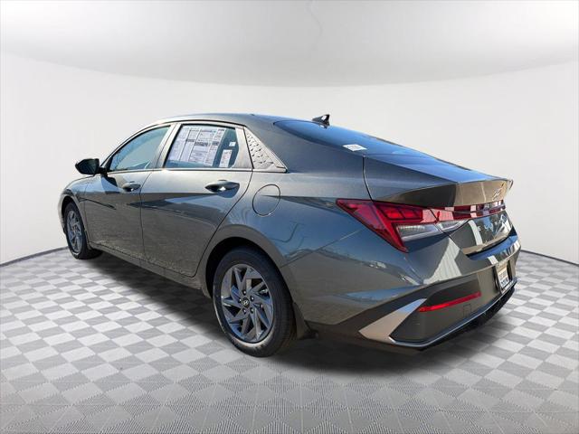 2026 Hyundai Elantra Hybrid Blue