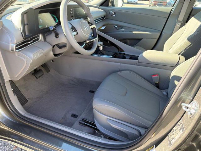 2026 Hyundai Elantra Hybrid Blue