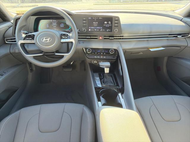2026 Hyundai Elantra Hybrid Blue