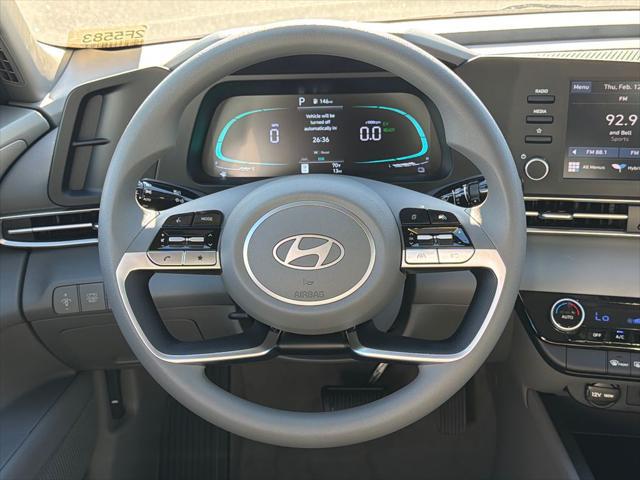 2026 Hyundai Elantra Hybrid Blue