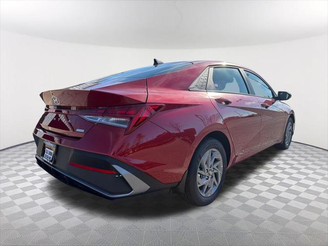 2026 Hyundai Elantra Hybrid Blue