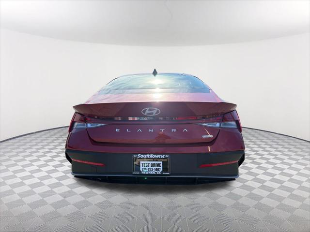 2026 Hyundai Elantra Hybrid Blue
