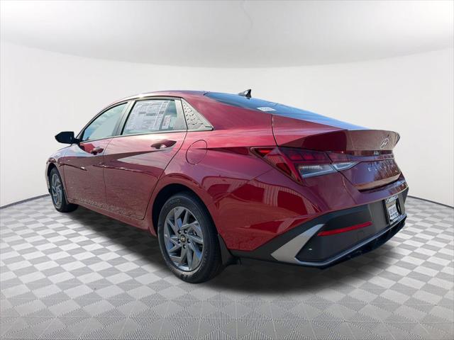 2026 Hyundai Elantra Hybrid Blue