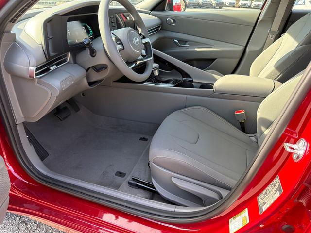2026 Hyundai Elantra Hybrid Blue