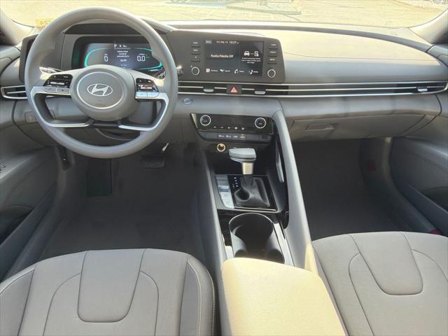 2026 Hyundai Elantra Hybrid Blue