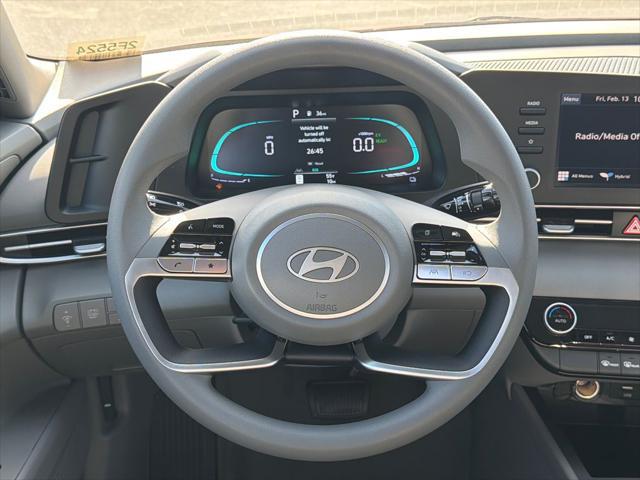 2026 Hyundai Elantra Hybrid Blue