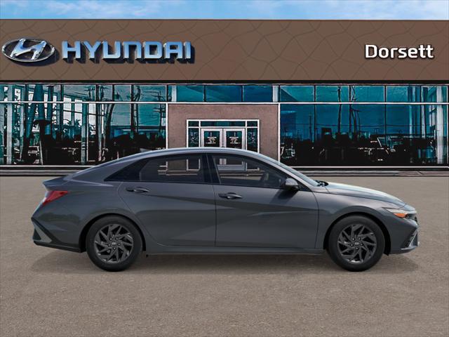 2026 Hyundai Elantra Hybrid Blue