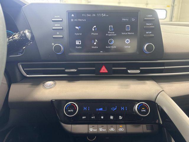 2026 Hyundai Elantra Hybrid Blue