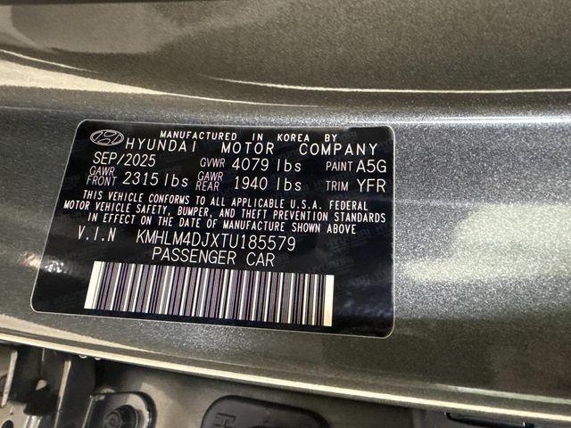2026 Hyundai Elantra Hybrid Blue