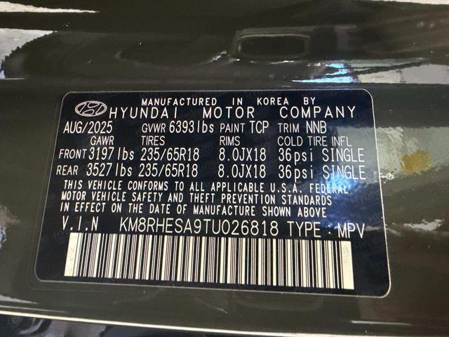 2026 Hyundai Palisade Hybrid SEL Premium 8P