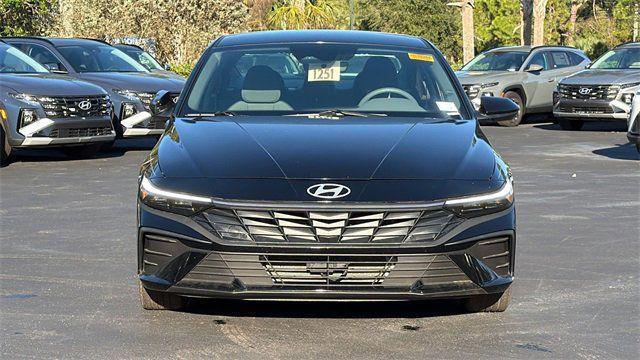 2025 Hyundai Elantra Hybrid Blue