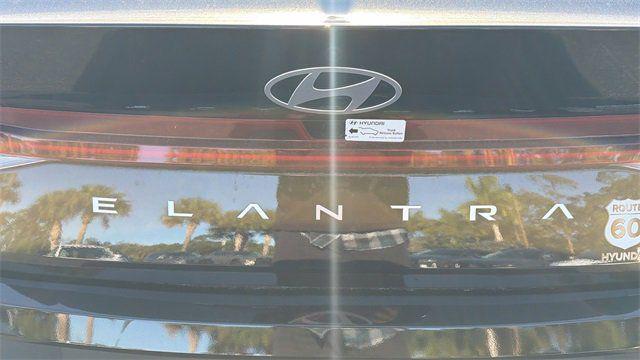 2025 Hyundai Elantra Hybrid Blue