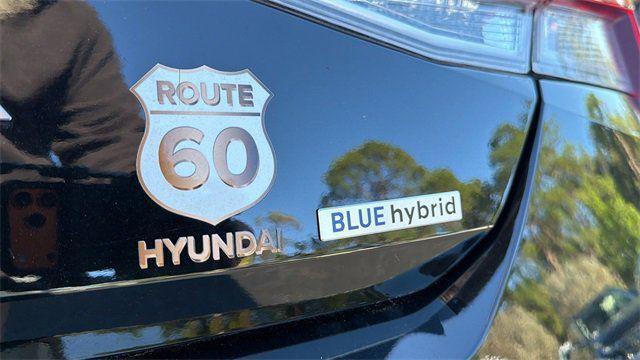 2025 Hyundai Elantra Hybrid Blue