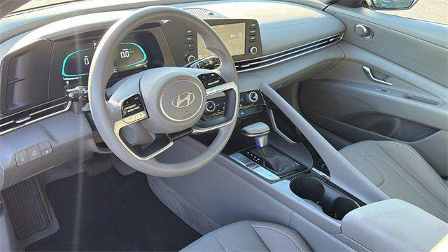 2025 Hyundai Elantra Hybrid Blue