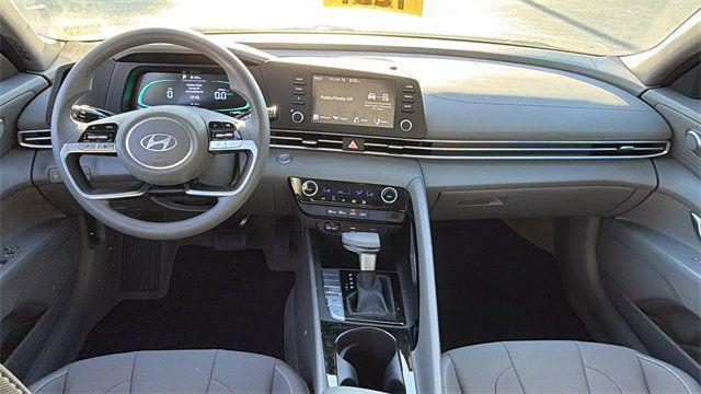 2025 Hyundai Elantra Hybrid Blue