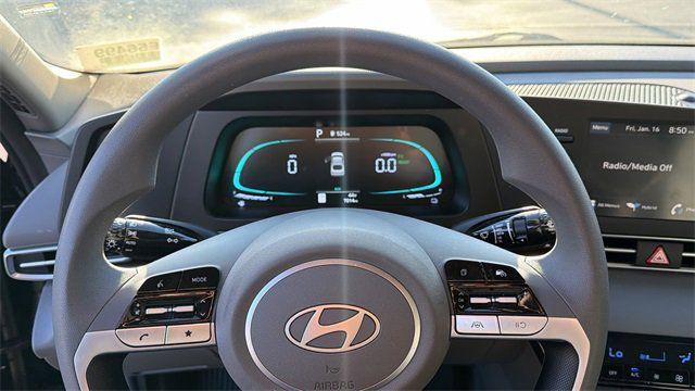 2025 Hyundai Elantra Hybrid Blue