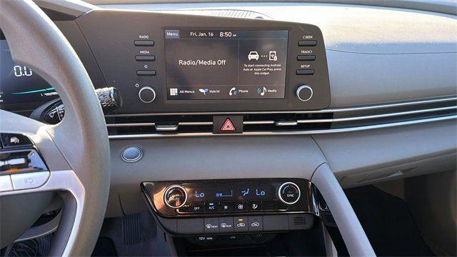 2025 Hyundai Elantra Hybrid Blue