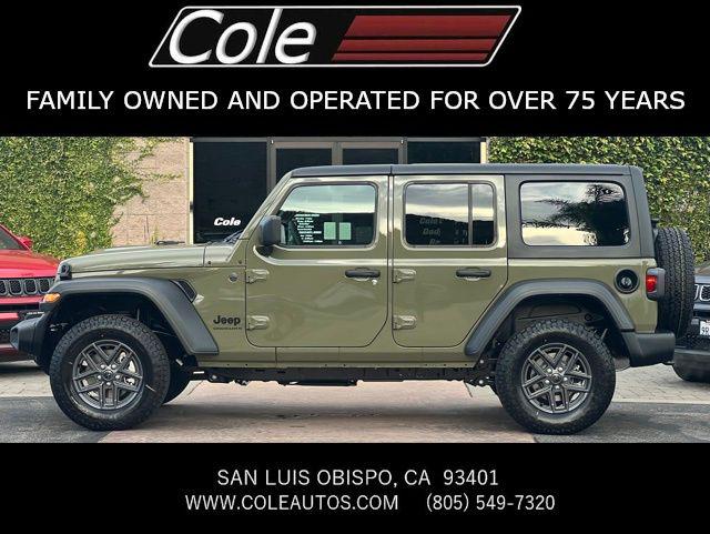 2026 Jeep Wrangler 4-Door Sport S 4x4 for sale in San Luis Obispo, CA
