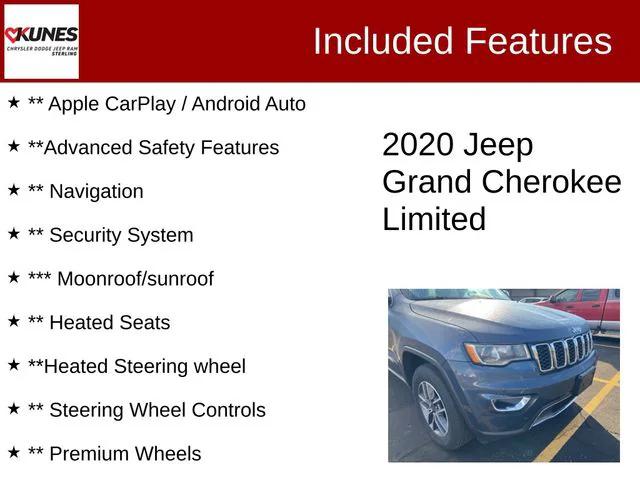 2020 Jeep Grand Cherokee Limited 4X4 2020 Jeep Grand Cherokee Limited 4X4