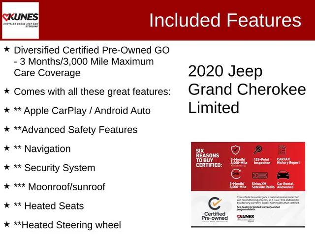 2020 Jeep Grand Cherokee Limited 4X4