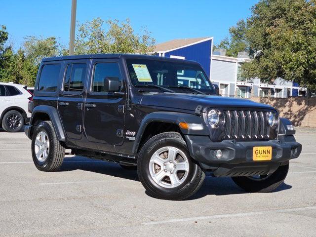 2018 Jeep Wrangler Unlimited Sport S 4x4 2018 Jeep Wrangler Unlimited Sport S 4x4