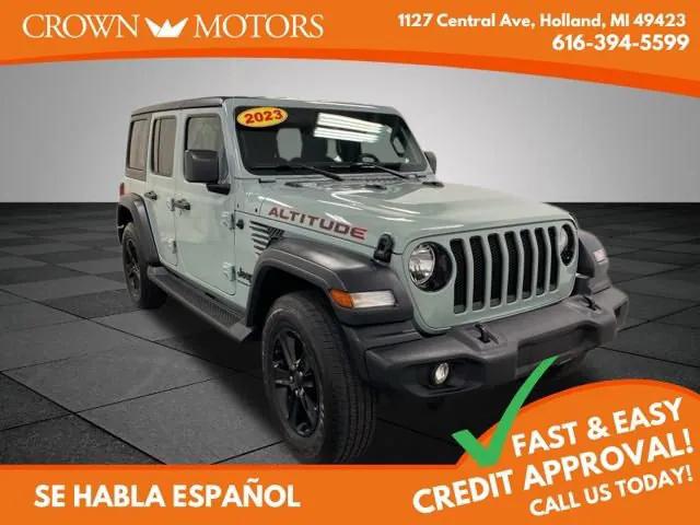 2023 Jeep Wrangler 4-Door Sport Altitude 4x4 2023 Jeep Wrangler 4-Door Sport Altitude 4x4