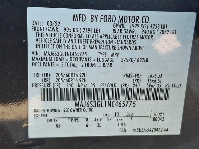 2022 Ford EcoSport SE