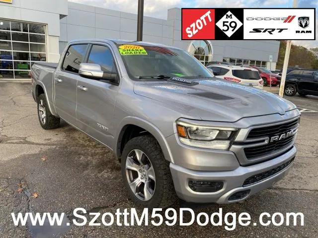 2020 RAM 1500 Laramie Crew Cab 4x4 57 Box 2020 RAM 1500 Laramie Crew Cab 4x4 57 Box