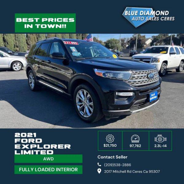 2021 Ford Explorer Limited for sale in Ceres, CA