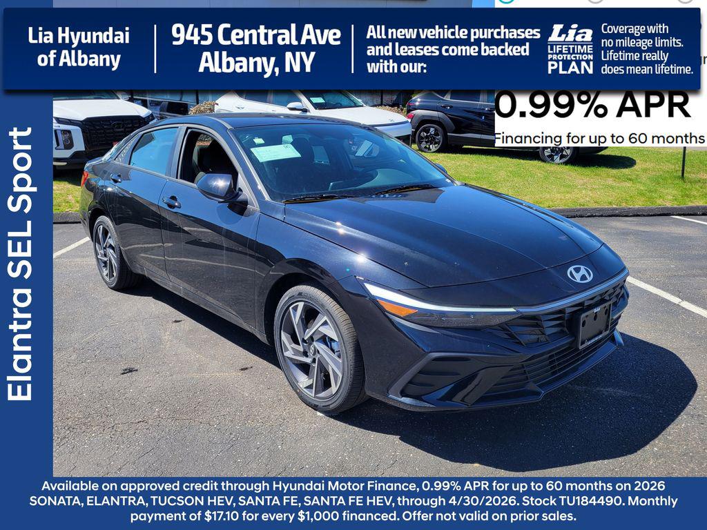 2026 Hyundai Elantra Blue