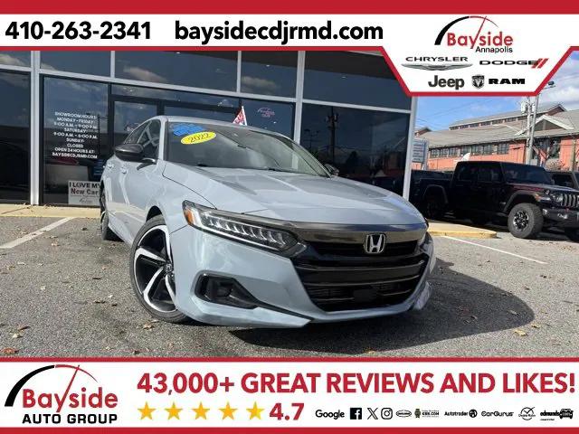 2022 Honda Accord Sport 2022 Honda Accord Sport