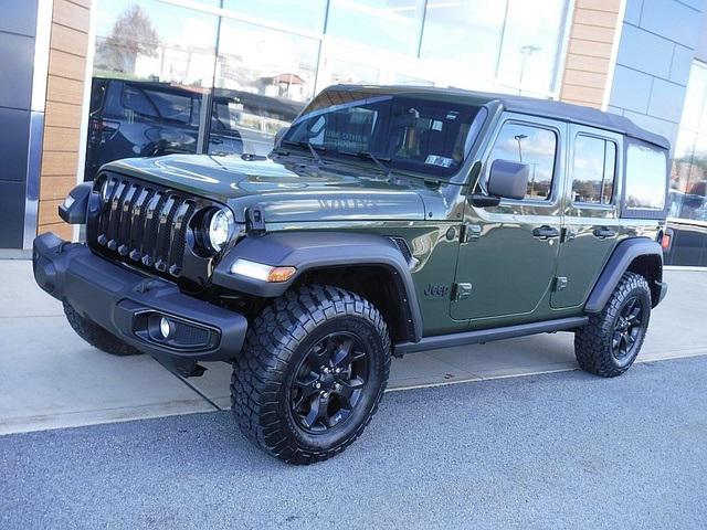 2022 Jeep Wrangler Unlimited Willys Sport 4x4 2022 Jeep Wrangler Unlimited Willys Sport 4x4