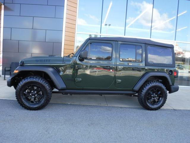 2022 Jeep Wrangler Unlimited Willys Sport 4x4 2022 Jeep Wrangler Unlimited Willys Sport 4x4