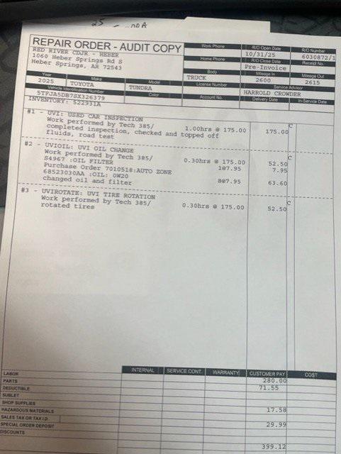 2025 Toyota Tundra Limited 2025 Toyota Tundra Limited