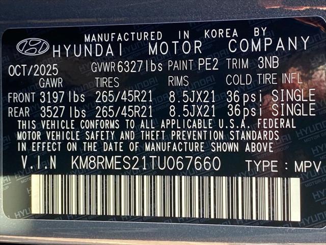 2026 Hyundai Palisade Calligraphy