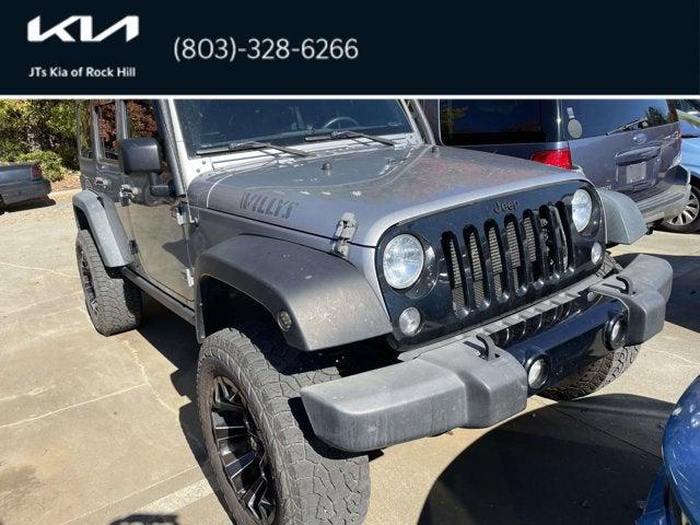 2015 Jeep Wrangler Unlimited Willys Wheeler 2015 Jeep Wrangler Unlimited Willys Wheeler