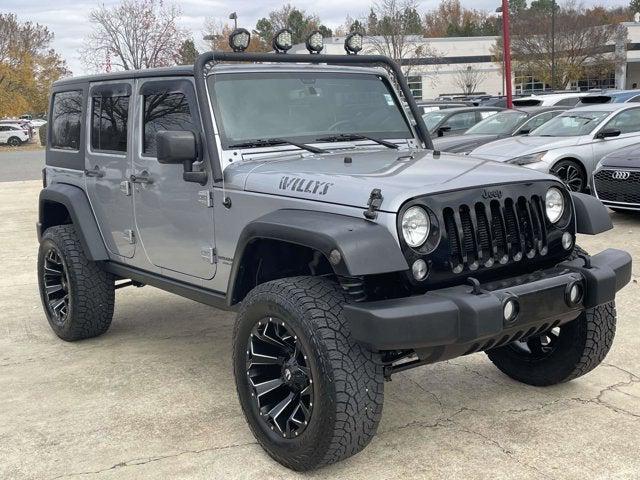2015 Jeep Wrangler Unlimited Willys Wheeler 2015 Jeep Wrangler Unlimited Willys Wheeler
