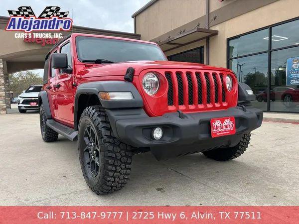 2018 Jeep Wrangler Unlimited Sport S 4x4 for sale in Houston, TX