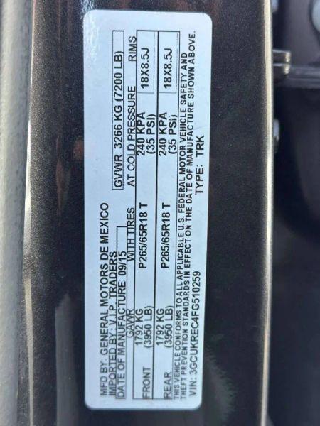 2015 Chevrolet Silverado 1500 1LT