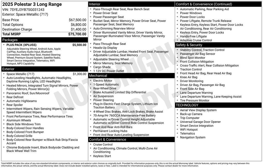 2025 Polestar 3 Pilot's photo