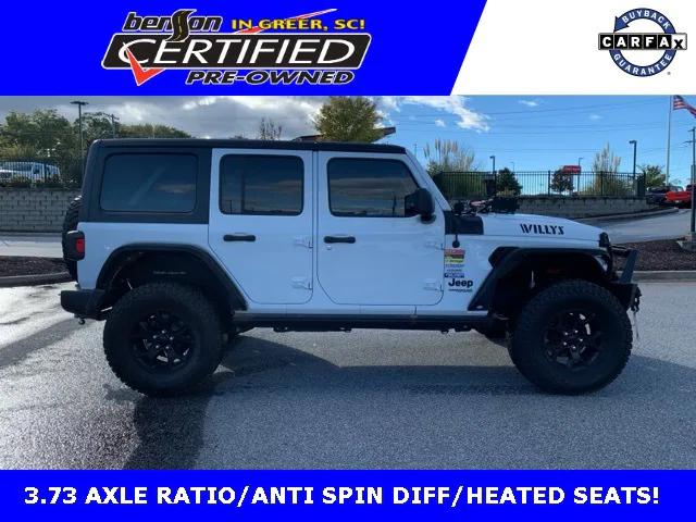 2022 Jeep Wrangler Unlimited Willys 4x4 2022 Jeep Wrangler Unlimited Willys 4x4
