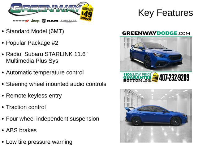 2023 Subaru WRX Premium 2023 Subaru WRX Premium