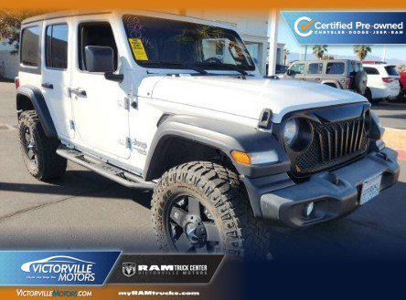 2020 Jeep Wrangler Unlimited Sport S 4X4 2020 Jeep Wrangler Unlimited Sport S 4X4