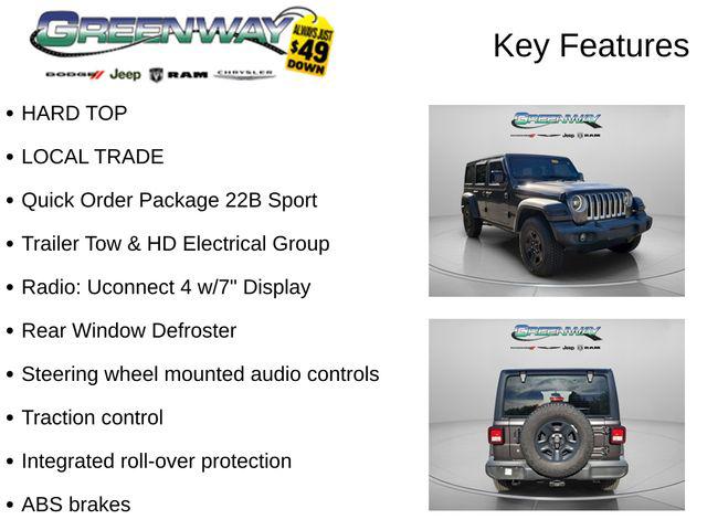 2022 Jeep Wrangler Unlimited Sport 4x4 2022 Jeep Wrangler Unlimited Sport 4x4