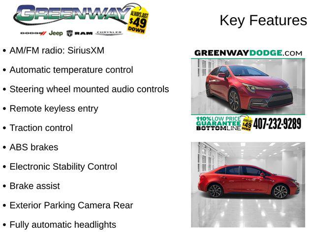 2020 Toyota Corolla SE 2020 Toyota Corolla SE