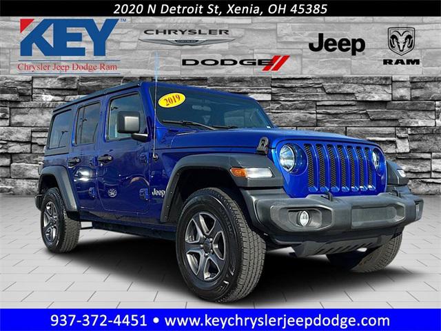 2019 Jeep Wrangler Unlimited Sport S 4x4 2019 Jeep Wrangler Unlimited Sport S 4x4