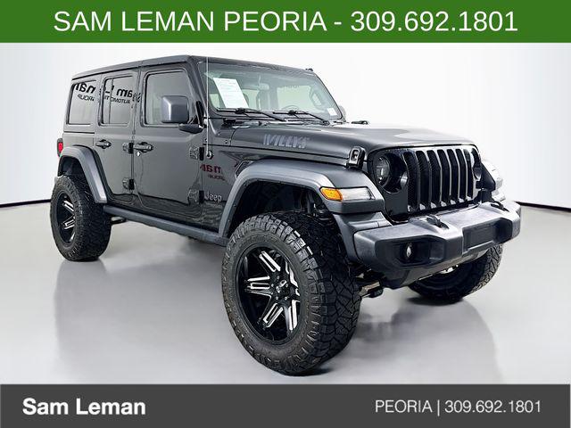 2020 Jeep Wrangler Unlimited Willys 4X4 2020 Jeep Wrangler Unlimited Willys 4X4